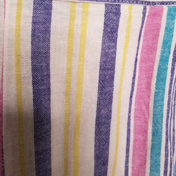 Abound striped high waisted shorts with elastic - Picture 8 of 8